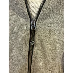 LULULEMON Women’s On The Daily Hoodie French Terry Heathered Gray Jacket US 6
